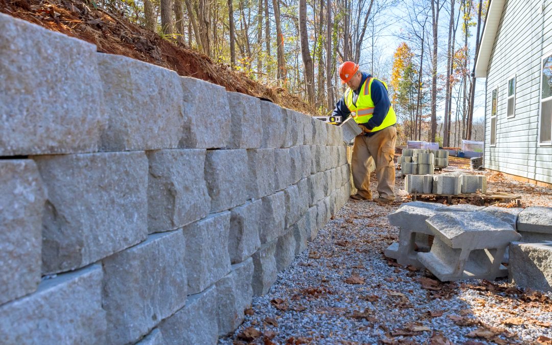 block retaining wall